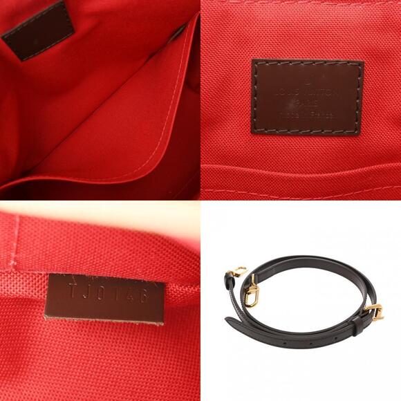 Louis Vuitton Damier Ebene Sienna Shoulder Bag Brown - Picture 11 of 11